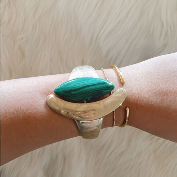 Boho statement bangle - Picture 4 of 6